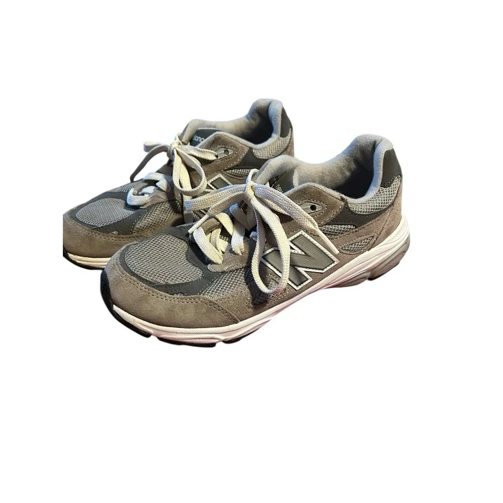 New Balance 990 Classic Grey Comfort Running Shoes‎ Boys (Size: 5.5) KJ990GRG